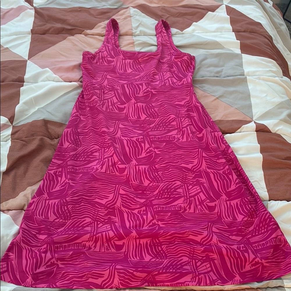 Columbia Stylish Pink Patterned Dress